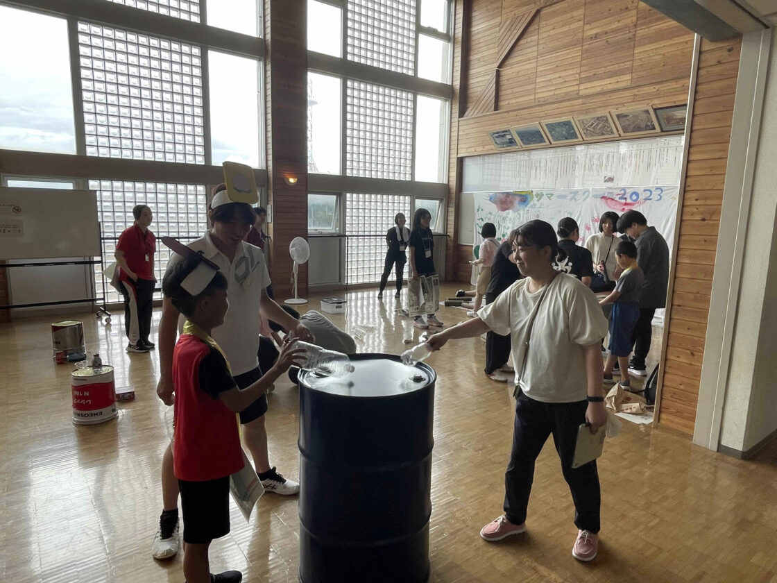 様々なものを楽器に見立てた音楽遊び