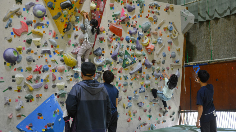 チャレンジしよう！ボルダリング