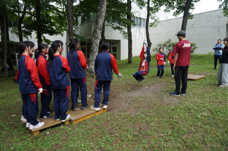 アドベンチャー活動の様子
